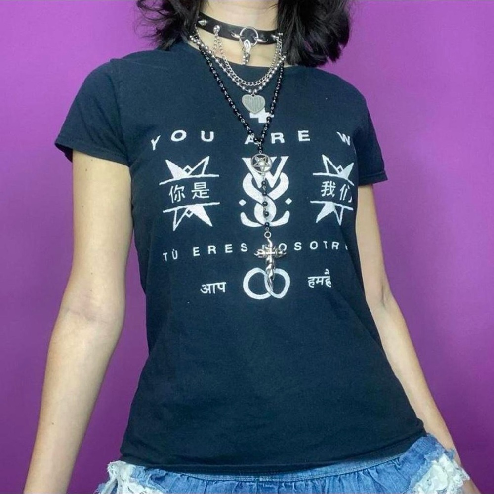 Black Graphic Tee
